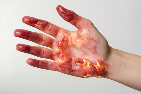 Первая помощь при ожоге: что делать — пошагово