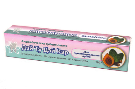 Day2Day Care / Аюрведическая зубная паста Для чувствительных зубов, 100 гр