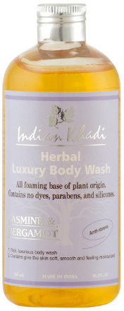 Indian Khadi / Расслабляющий гель для душа с жасмином и бергамотом, 300 мл