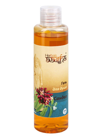 Aasha Herbals / Гель для душа САНДАЛ 200 мл