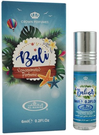 Al Rehab / Арабские масляные духи Унисекс BALI (Бали), 6 мл