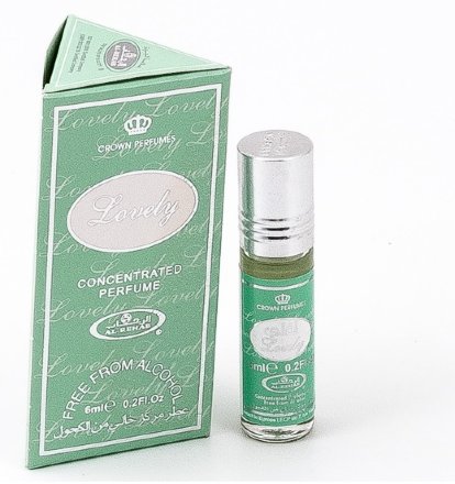 Al Rehab / Арабские женские масляные духи Lovely, 6 мл