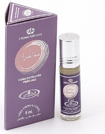 Al Rehab / Арабские женские масляные духи SANDRA (Сандра), 6 мл