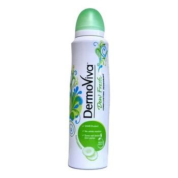 Dabur Vatika / Дезодорант для тела Dermoviva Dew Fresh с огурцом 150 мл