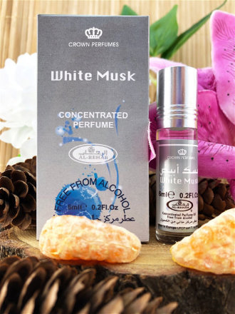 Al Rehab / Арабские масляные духи WHITE MUSK (Белый Мускус), 6 мл
