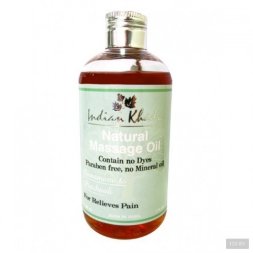 Indian Khadi / Согревающее массажное масло с корицей и пачули, 200 мл