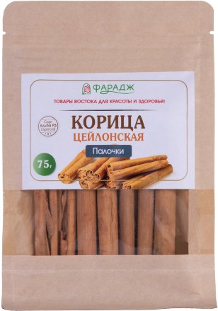 Фарадж / Палочки «КОРИЦА ЦЕЙЛОНСКАЯ», сорт &quot;С5 Special 5&quot;, 75 г