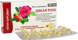 Arabian Secrets / Капсулы "ДИКАЯ РОЗА" (масло шиповника) 15 шт по 500 мг