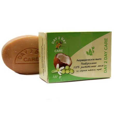 Day2Day Care / Аюрведическое натуральное мыло Универсальное, 100 г
