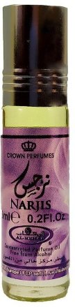 Al Rehab / Арабские женские масляные духи NARJIS (Нарцисс), 6 мл