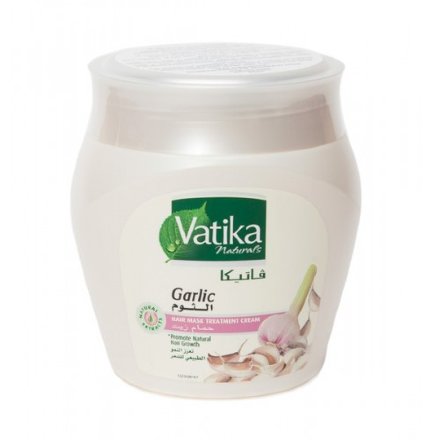 Dabur Vatika / Маска для волос &quot;Для ломких и выпадающих волос&quot; с чесноком 500 мл