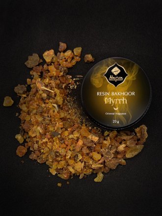 Adarisa / Натуральный смоляной бахур «Мирра», 20 г