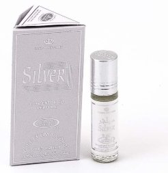 Al Rehab / Арабские масляные духи SILVER (Сильвер), 6 мл