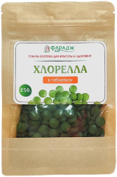 Фарадж / Хлорелла в таблетках, 250 г.