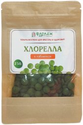 Фарадж / Хлорелла в таблетках, 250 г.