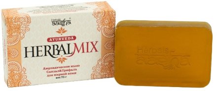 Aasha Herbals / Мыло Сандал-Трифала для жирной кожи, 75 г
