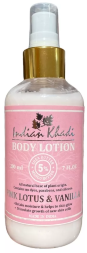 Indian Khadi / Увлажняющий лосьон для тела с Лотосом и Ванилью (Pink Lotus &amp; Vanilla), 200 мл
