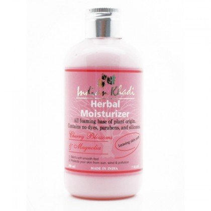 Indian Khadi / Питательный лосьон с магнолией и вишневым цветом, 200 мл