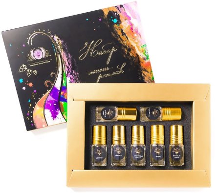 Shams / Набор парфюмированных масел Цветочная эйфория 7 шт по 2 мл