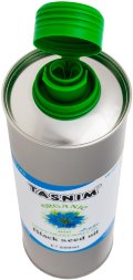 Масло черного тмина TASNIM BIO первого холодного отжима из ЕГИПЕТСКИХ семян из Австрии в ж/б 500 мл